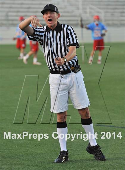 Thumbnail 2 in Apex vs Charlotte Catholic (NCHSAA 4A Final) photogallery.