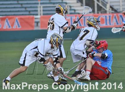 Thumbnail 1 in Apex vs Charlotte Catholic (NCHSAA 4A Final) photogallery.