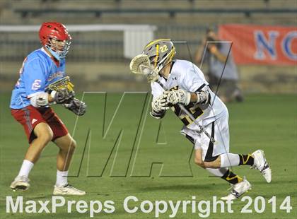 Thumbnail 2 in Apex vs Charlotte Catholic (NCHSAA 4A Final) photogallery.