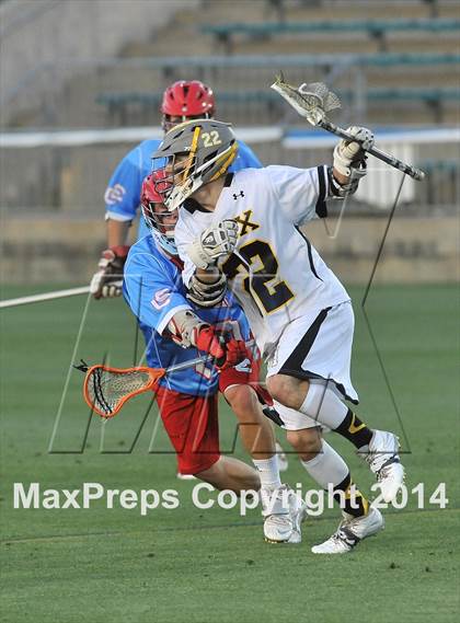Thumbnail 1 in Apex vs Charlotte Catholic (NCHSAA 4A Final) photogallery.