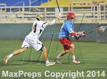Thumbnail 1 in Apex vs Charlotte Catholic (NCHSAA 4A Final) photogallery.
