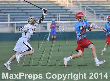 Thumbnail 2 in Apex vs Charlotte Catholic (NCHSAA 4A Final) photogallery.