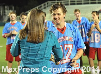 Thumbnail 1 in Apex vs Charlotte Catholic (NCHSAA 4A Final) photogallery.