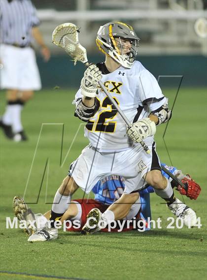 Thumbnail 1 in Apex vs Charlotte Catholic (NCHSAA 4A Final) photogallery.