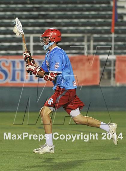 Thumbnail 3 in Apex vs Charlotte Catholic (NCHSAA 4A Final) photogallery.