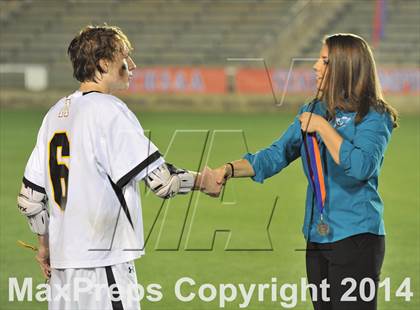 Thumbnail 1 in Apex vs Charlotte Catholic (NCHSAA 4A Final) photogallery.