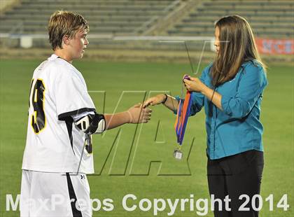 Thumbnail 1 in Apex vs Charlotte Catholic (NCHSAA 4A Final) photogallery.