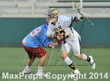 Thumbnail 2 in Apex vs Charlotte Catholic (NCHSAA 4A Final) photogallery.
