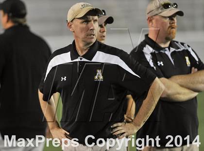 Thumbnail 3 in Apex vs Charlotte Catholic (NCHSAA 4A Final) photogallery.