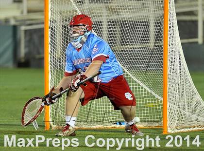 Thumbnail 2 in Apex vs Charlotte Catholic (NCHSAA 4A Final) photogallery.