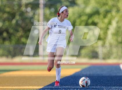 Thumbnail 3 in St. Teresa's Academy @ Liberty North - MSHSAA Class 4 Quarterfinal photogallery.