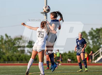 Thumbnail 3 in St. Teresa's Academy @ Liberty North - MSHSAA Class 4 Quarterfinal photogallery.