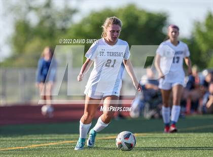 Thumbnail 3 in St. Teresa's Academy @ Liberty North - MSHSAA Class 4 Quarterfinal photogallery.