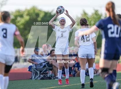 Thumbnail 2 in St. Teresa's Academy @ Liberty North - MSHSAA Class 4 Quarterfinal photogallery.
