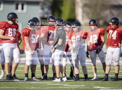 Thumbnail 1 in Catholic Memorial vs Muskego (Scrimmage) photogallery.
