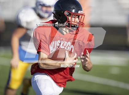 Thumbnail 3 in Catholic Memorial vs Muskego (Scrimmage) photogallery.