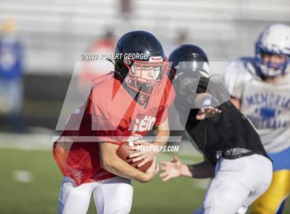 Thumbnail 1 in Catholic Memorial vs Muskego (Scrimmage) photogallery.