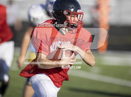 Thumbnail 2 in Catholic Memorial vs Muskego (Scrimmage) photogallery.