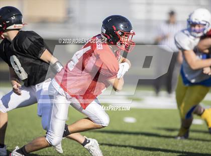 Thumbnail 1 in Catholic Memorial vs Muskego (Scrimmage) photogallery.