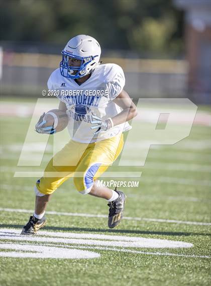Thumbnail 2 in Catholic Memorial vs Muskego (Scrimmage) photogallery.