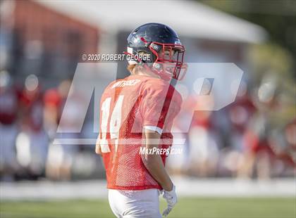 Thumbnail 3 in Catholic Memorial vs Muskego (Scrimmage) photogallery.