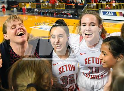Thumbnail 3 in Sahuaro vs. Seton Catholic (AIA 4A Final Awards) photogallery.
