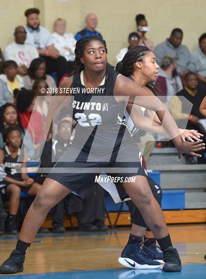 Thumbnail 3 in Millbrook vs. Clinton (John Wall Family Foundation Holiday Tournament) photogallery.