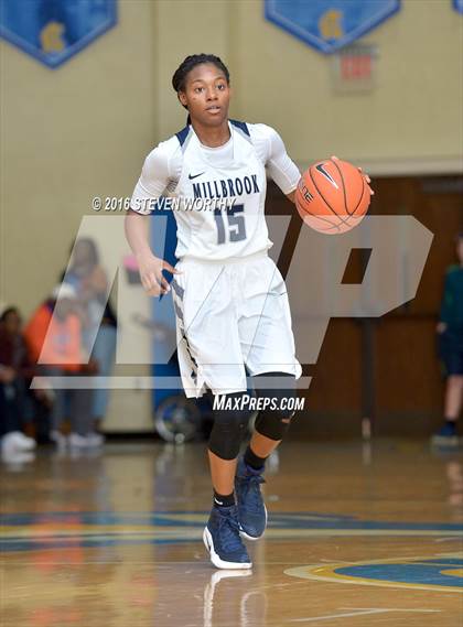 Thumbnail 2 in Millbrook vs. Clinton (John Wall Family Foundation Holiday Tournament) photogallery.