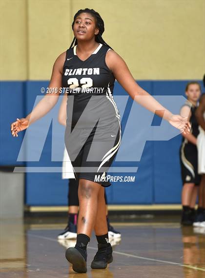 Thumbnail 3 in Millbrook vs. Clinton (John Wall Family Foundation Holiday Tournament) photogallery.