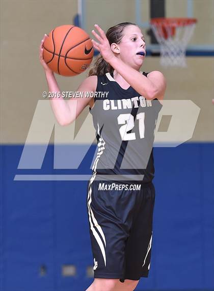 Thumbnail 2 in Millbrook vs. Clinton (John Wall Family Foundation Holiday Tournament) photogallery.
