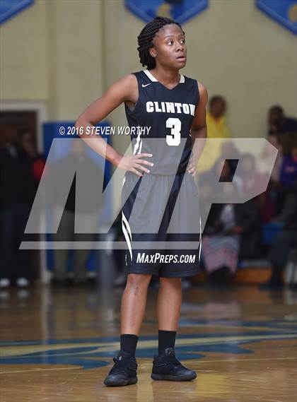 Thumbnail 3 in Millbrook vs. Clinton (John Wall Family Foundation Holiday Tournament) photogallery.