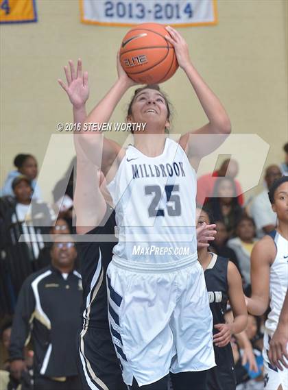 Thumbnail 2 in Millbrook vs. Clinton (John Wall Family Foundation Holiday Tournament) photogallery.