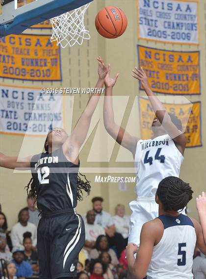 Thumbnail 2 in Millbrook vs. Clinton (John Wall Family Foundation Holiday Tournament) photogallery.