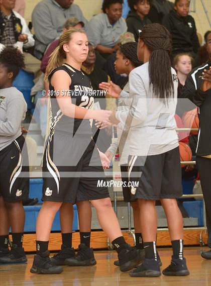 Thumbnail 1 in Millbrook vs. Clinton (John Wall Family Foundation Holiday Tournament) photogallery.