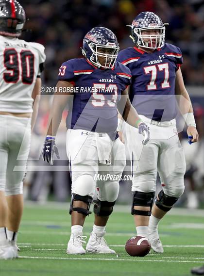 Thumbnail 2 in Ryan vs. Colleyville Heritage (UIL 5A Division 1 Region 1 Quarterfinals) photogallery.