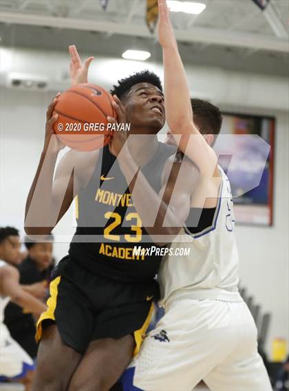 Thumbnail 1 in Montverde Academy vs. Gill St. Bernard's (Metro Classic) photogallery.