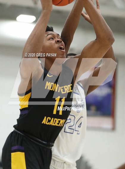 Thumbnail 3 in Montverde Academy vs. Gill St. Bernard's (Metro Classic) photogallery.