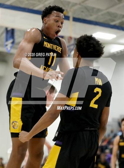 Thumbnail 2 in Montverde Academy vs. Gill St. Bernard's (Metro Classic) photogallery.
