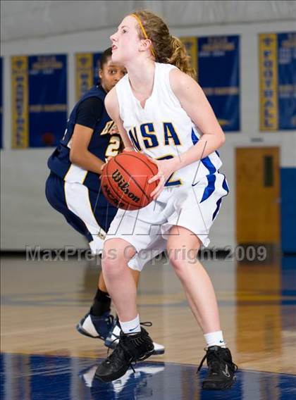 Thumbnail 1 in Nansemond-Suffolk Academy vs. Hampton Roads Academy photogallery.