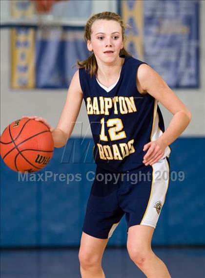 Thumbnail 1 in Nansemond-Suffolk Academy vs. Hampton Roads Academy photogallery.