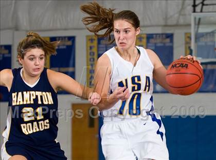 Thumbnail 1 in Nansemond-Suffolk Academy vs. Hampton Roads Academy photogallery.