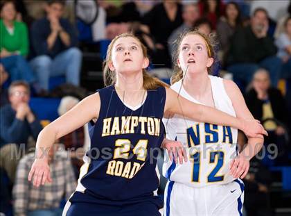 Thumbnail 2 in Nansemond-Suffolk Academy vs. Hampton Roads Academy photogallery.