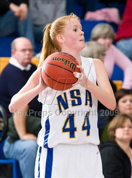 Thumbnail 1 in Nansemond-Suffolk Academy vs. Hampton Roads Academy photogallery.