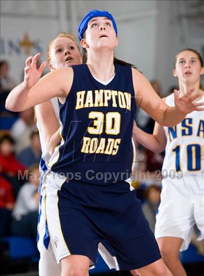 Thumbnail 2 in Nansemond-Suffolk Academy vs. Hampton Roads Academy photogallery.