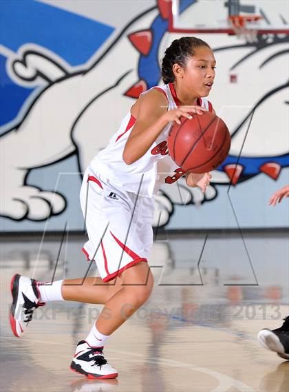 Thumbnail 3 in Rio Americano vs. Cordova (Lady Bulldogs Winter Classic) photogallery.