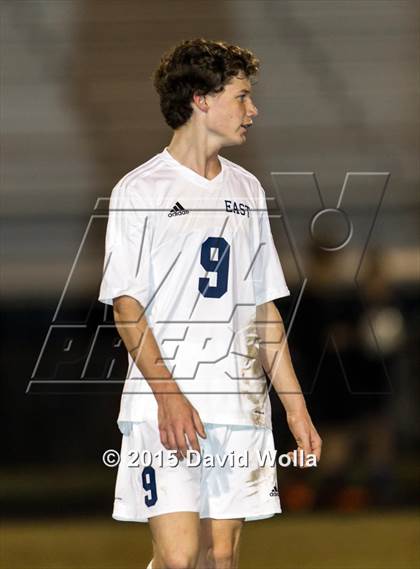 Thumbnail 1 in Charlotte Catholic @ East Forsyth (NCHSAA 4A 2nd Round) photogallery.