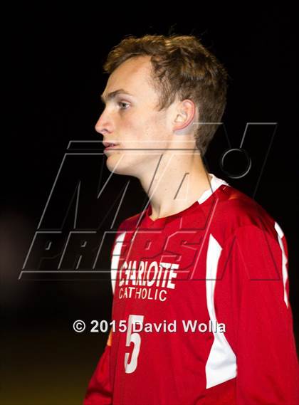 Thumbnail 2 in Charlotte Catholic @ East Forsyth (NCHSAA 4A 2nd Round) photogallery.