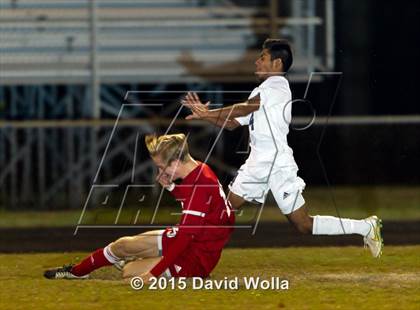 Thumbnail 3 in Charlotte Catholic @ East Forsyth (NCHSAA 4A 2nd Round) photogallery.
