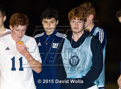 Thumbnail 1 in Charlotte Catholic @ East Forsyth (NCHSAA 4A 2nd Round) photogallery.