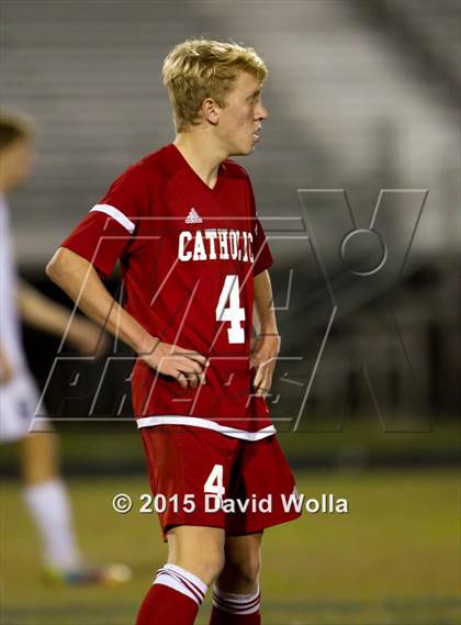 Thumbnail 2 in Charlotte Catholic @ East Forsyth (NCHSAA 4A 2nd Round) photogallery.
